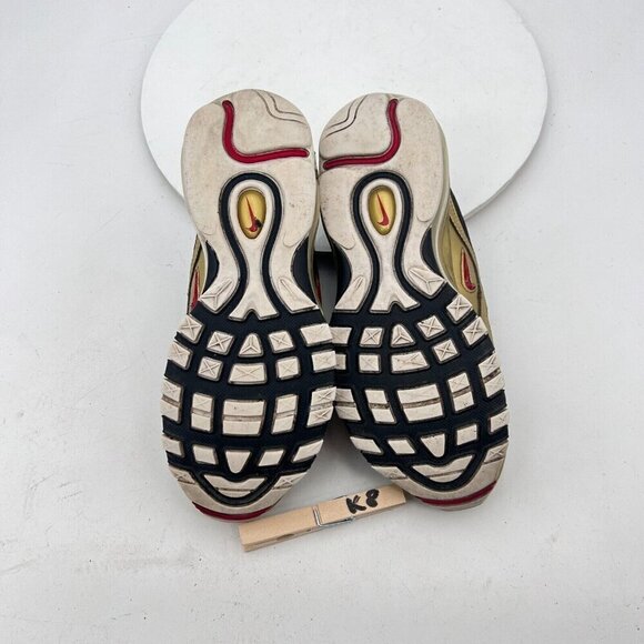 Nike Air Max 97 Men Size 4.5 AT5458-002 Black Metallic Gold Low Top Shoes - Picture 11 of 13